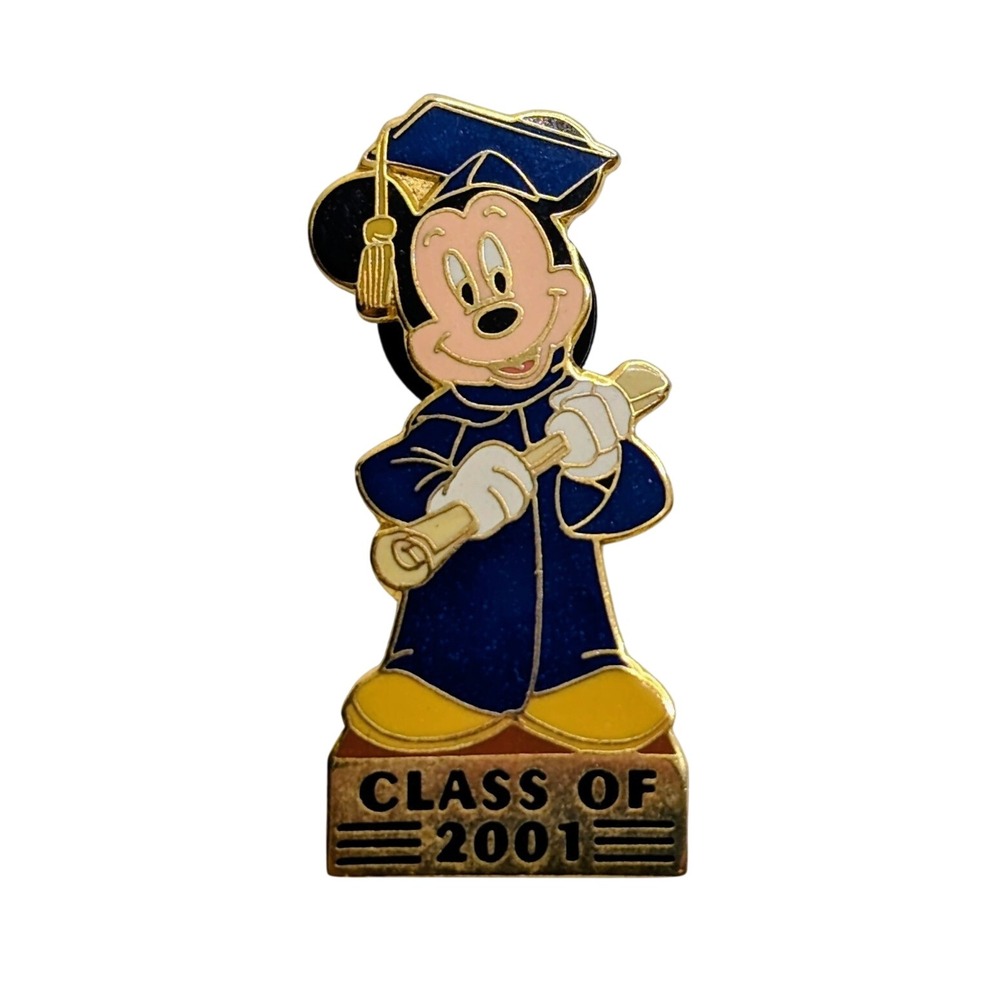 Disney Trading Pins 5594 DL Class of 2001 Mickey Mouse Graduation
